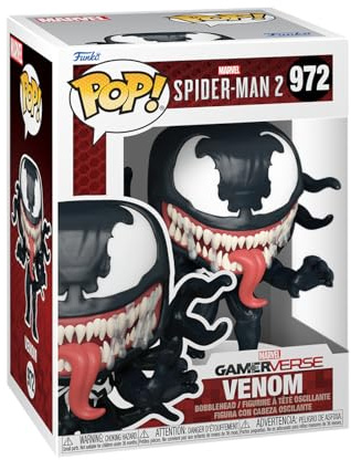 Funko POP! Games: Spider-Man 2- Venom - Spider-Man 2 Video Game - Vinyl-Sammelfigur - Geschenkidee - Offizielle Handelswaren - Spielzeug Für Kinder und Erwachsene - Video Games Fans