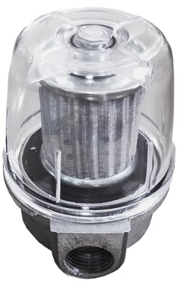 BE-TOOL Inline-bränslefilter för dieselbrännare: Ersättningsoljeskärmfilter, 3-punkts diameter/transparent papper, panntank-brännaroljepump