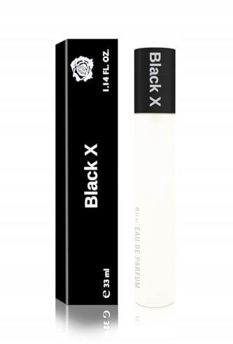 NAINA Herrenparfums Black X 33ml – Parfums für Männer – Parfümfläschchen Spray, Flakon Eau de Parfum – Inspiriertes Herren Parfüm - Einzigartige Düfte und Dufterlebnisse - Aromatisches Herrendüfte