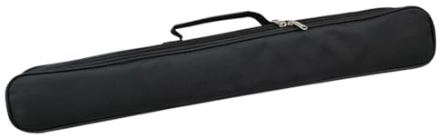 JWQFBC Bolsa para Flauta con Correa para Un Solo Hombro, Bolsa de Bambú para Flauta con Capacidad para 2 Flautas, Práctica Y Fácil de Instalar, Bolsa, Negro