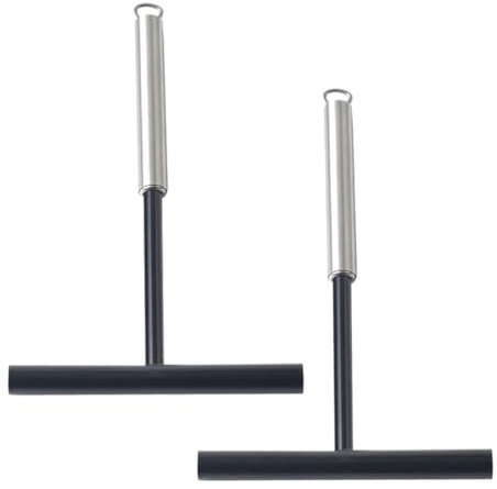 CIYODO 2 Spatole in Acciaio Inossidabile Per Spalmare Crema Sulle Torte Strumento Per Spalmare Crêpe E Pancake Accessori Da Forno Con Manico Ergonomico