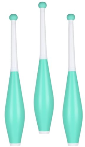 harayaa Juguete Set Malabarismo Varilla Material Forma Ergonómica Rápido Control Trayectoria Adecuado para Actuaciones Aire Libre Práctica Infantil, Verde