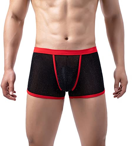 Generisk webboxer 10 manliga kalsonger sexiga ride up trosor underkläder byxor sexiga trosor boxershorts män