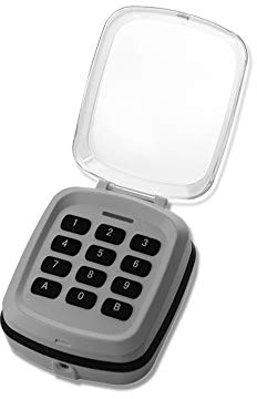 Interruttore a codice wireless Tormatic Novoferm 433 MHz Compatibile con codice digitale Digicode Serratura a combinazione Tastiera