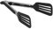 Pinza da Cucina, Pinza in Acciaio Inossidabile con Testa in Silicone, Pinza per Insalata di Pasta e Bistecca Barbecue da 9 12 Pollici per Cucinare Alla Griglia(9 pollici nero)