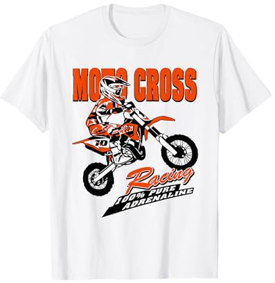 Children's Moto Cross Supercross Motorcycle T-Shirt