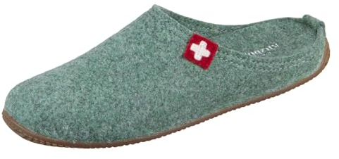 Living Kitzbühel - Filz - Schweizer Kreuz - Pantoffeln (40 EU Forest)