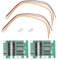 Be In Your Mind 2 Stück Lithium-Batterie-Schutzplatine 4S 30A PCB BMS-Schutzplatine Lithium-Batterie-Ausgleichsschutzplatine mit 4-Saiten-Kabel