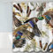 FAIRYGATE Duschvorhang Textil 180x180 Wald Duschvorhang für Badewanne Wasserdicht Anti Schimmel Effekt 180 x 180 cm B8224