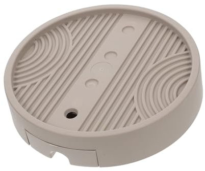 YARNOW Plateau à Eau pour Jardinière avec roulettes Dissimulées Récupérateur Eau pour Pots De Fleurs Support Décoratif Rond pour Plantes Intérieur