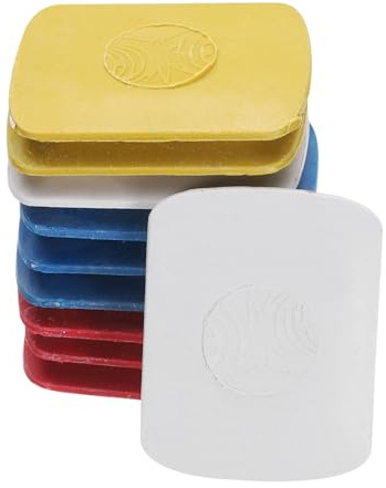QUARKZMAN 10 tizas de sastre a base de cera, marcadores de tela lavables para costura, acolchados, manualidades, accesorios, multicolor