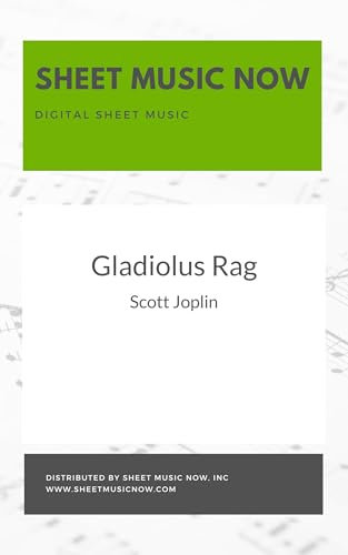 Gladiolus Rag Sheet Music