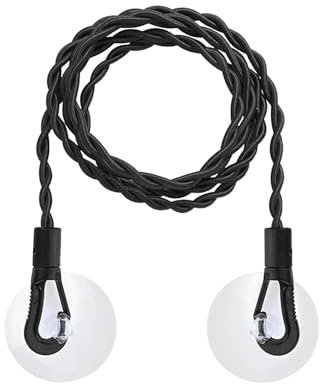 Corde Per Il Bucato Da Viaggio - Cordino Estensibile Esterno,Gancio Antiscivolo Pieghevole con Filo Resistente al per Bagno, Balcone, Hotel e Campeggio