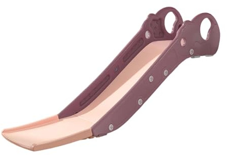 TAIZhiChen Divano Scivolo per Bambini, Versione Allungabile E Facile da Montare, Salvaspazio, Bordi Lisci Migliorati, Giocattolo da Interno, Rosa