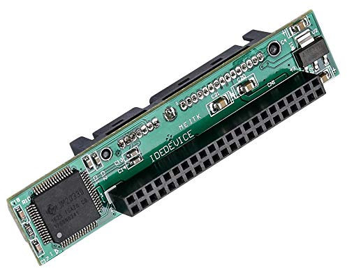 Gaoominy 2.5 Pulgadas IDE A Sata Adaptador, Convertir Portátil 44 Pin Macho Unidad De Disco Duro IDE Pata HDD Ssd A Un Ata Serial Puerto