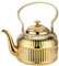 SANQIAHOME® 1,4 Liter Edelstahl-Teekanne mit Siebeinsatz, mit Teesiebgriff,Induktionsgeeignet Gold