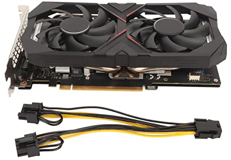 PUSOKEI RTX 2060S 256bit Desktop Graphics Card, RTX 2060 SUPER 8GB GDDR6 GPU Graphics Card, RTX 2060S Gaming Video Car, PCI Express 3.0 X 16,DP,HD Multimedia Interface,DVI D with Dual Fan