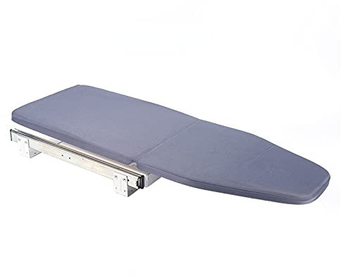 Tabla de planchar extensible de 180°, mesa plegable para ahorro de espacio, giratoria y plegable, adecuada para muebles y armarios