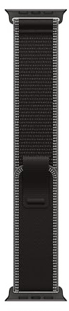 Apple Watch Band - Trail Loop - 49 mm - svart/gråsvart - M/L