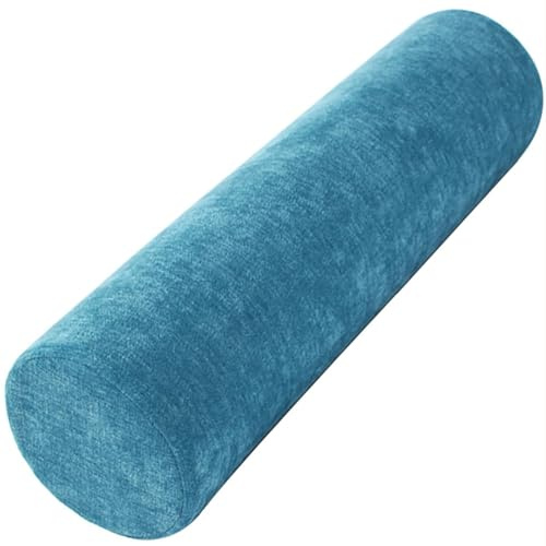 Hoowarm Almohada de Soporte Lumbar y Cervical - 12x40/15x50cm Cojín Cilíndrico para Cama Sofá Cojín de Cuello Larga con Funda Lavable - Apoyo para Lumbar/Cuello/Espalda/Cabeza(A3,12x60cm/5x24in)