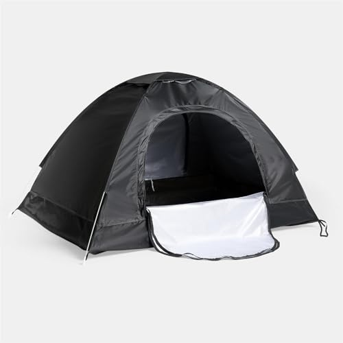 OHS Tent Black, 2 Man Tent Waterproof Easy Setup Lightweight Camping Tent Tents Windproof Outdoor Pop Up Dome Tents Suitable for Traveling Beach Camping Hiking Mountaineering