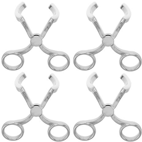 Didiseaon Herramienta para Quitar Lentes de Contacto 4 Piezas, Removedor Invisible Reutilizable de Plástico, Aplicador Portátil para Apertura de Párpados, Accesorios de Viaje para Uso