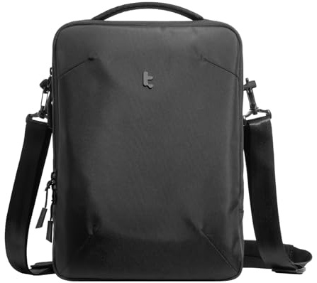 tomtoc 360 Protective Laptop Shoulder Bag for 15.6-16.2 Inch Laptop, Fit Acer Aspire 3/5/7, HP Pavilion 15.6, Dell Inspiron/XPS, ASUS ROG/TUF, Lenovo ThinkPad, Water-Resistant Accessory Case