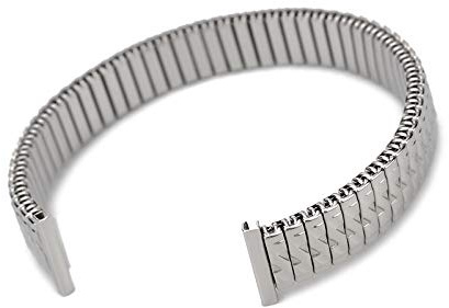 Rowi 14 mm Fixoflex S dragband L316 rostfritt stål klockband Made in Germany origanalförpackad
