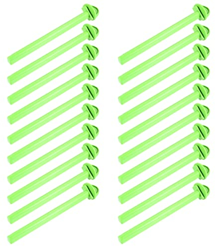 UKCOCO Vogel Stangen Käfig Sitzstangen Papageien Ständer 20 Stücke Vogelkäfig Ständer Klettersitzstange Papageienspielzeug für Wellensittich Nymphensittich Kanarienvogel Agaporniden Vogelkäfig Zubehör