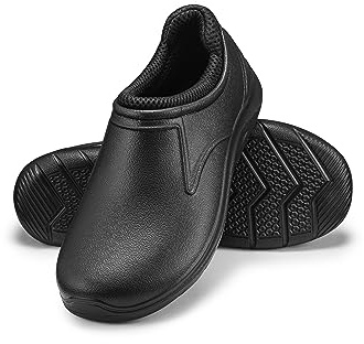 ESTRO Trädgårdsskor Herr Trädgård Skor - Clogs Dam Gummiskor Män Lätta Sommar Trädgård Skor Dam Trädgårdsskor Dam K040S (43 EU, Svart)