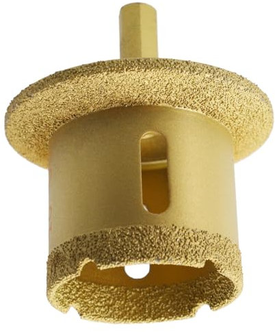 1PC M10 Punte da trapano brasate Corona di perforazione per piastrelle Marmo Ceramica Utensili per seghe a tazza, triangolare 40,60