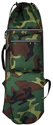 Skateboardväska,Skateboardväska,Skateboardväska Bärväska Axelväska Sportförvaringsväska(Green,84cmx32cm)