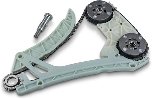 ATEC Germany Juego de cadena de distribución con piñón Compatible con BMW Serie 1 (F20,F21),Serie 3 (F30,F80,F34,F31),Serie 5 (F10),5 Touring (F11),X1 (E84),X3 (F25),X5 (F15,F85),Z4 Roadster (E89)