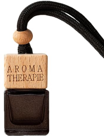 Auto-Parfüm-Diffusor-Anhänger – nachfüllbare Glas-Diffusor-Flasche | 8 ml Öl-Diffusor mit Schnur | eleganter Lufterfrischer für Auto | Mehrzweck-Duftdiffusor | ideal für Schlafzimmer- und Autodüfte