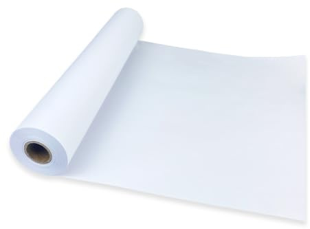 Drawing Paper Roll 30cm x 20M White Art Paper Roll 75gsm Painting Sketching Papers for Easel Papers, Bulletin Board Paper, Wall Art, Gift Wrap School Home Office Supply