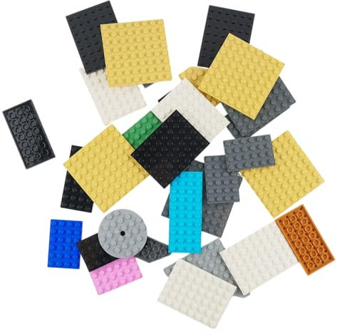 Lego® City Classic Bauplatten – 30 Stück – Bunte Vielfalt für kreative Bauprojekte!