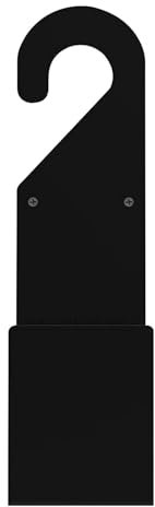 Trädgårdsslanghållare, kraftig rörförvaring, väggmonterade krokar, gårdsstaket organisatör, idealisk för vattning, bevattning, utomhus rengöringsuppgifter 30 x 9,94 x 3,15 tum