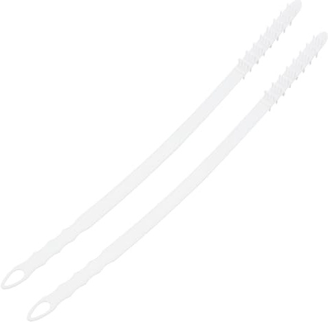 LIFKOME Spazzola per la Pulizia dello Sfiato dell'Asciugatrice e Lavatrice 2 Pezzi Spazzola per Lanugine Resistente Manico in PP per Rimuovere Polvere e Peli Animali Sotto Mobili ed