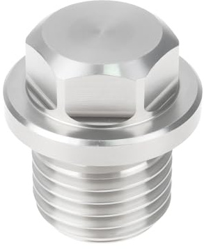 VGOL Tornillo de Drenaje de Aceite para Motor Fueraborda M14x1,5 90340-14M06-00 Compatible con La Mayoría de Los Modelos Yamaha de 4 Tiempos.