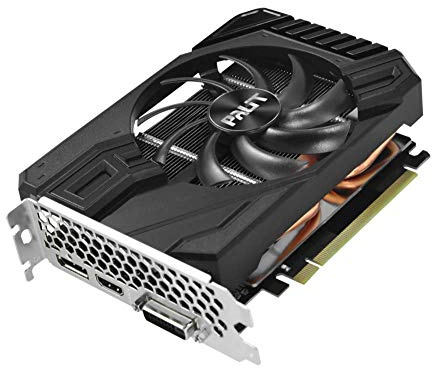 Palit GeForce GTX 1660 StormX 6 GB GDDR5 Graphics Card, DisplayPort, HDMI, Dual-Link DVI-D