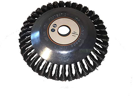 200 mm Profi Bürste für Rotfuchs Ryobi Texas Timberpro Timbertech Solo Motorsense