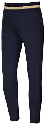 Kingsland Legging d'équitation pour femme en silicone avec bordure complète KLKattie à rayures F-Tec4 Bleu marine