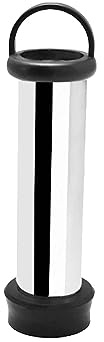 tecuro Stående rör för avloppsventiler 1 1/2 tum, stående rörlängd 120 mm, för duschavlopp, diskbänk, avlopp mässing förkromad