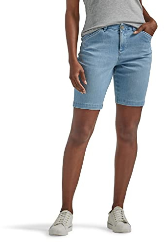 Lee Women's Legendary 9 Chino Bermuda Short Just In 12