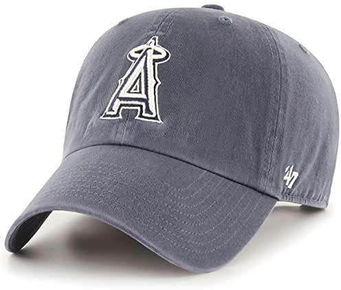 '47 Brand MLB New York Yankees Branson Cap B-BRANS17CTP, Unisex, Los Angeles Angels Vintage Navy, Einheitsgre