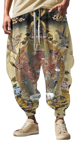 DKLOVIFU Fitness Herren Herren Jogginghose Lang Herren Chino Hose Slim Fit Kung Fu Hose Herren Herren Sporthose Jogger Wander Hose Herren Jogginghose 176 Jungen Jogginghose Herren Lang