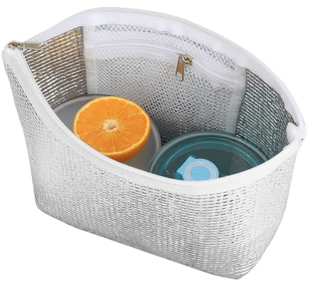 Biniveil Borsa Termica Isolata - Borse Termiche - Sacca Portatile Impermeabile Riutilizzabile per Campeggio Lavoro Consegna Cibo Conservazione Latte Materno Spiaggia Spesa Alimentare All Aperto