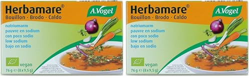 Vogel Herbamare Brodo in Dadi con Poco Sodio - 76 gr (Confezione da 2)