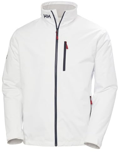 Helly Hansen Men's Crew Midlayer Jacket, White 2.0, L