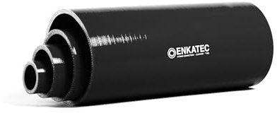 ENKATEC(TM) Tuyau en silicone 250 mm ID 8-114 mm - Couleur : noir - Diamètre intérieur : 13 mm